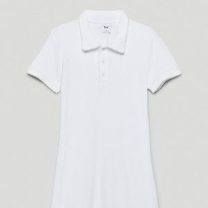 Aritiza crest white dress